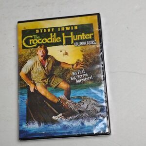 The Crocodile Hunter Collision Course DVD Steve Irwin Animal Planet Movie sealed
